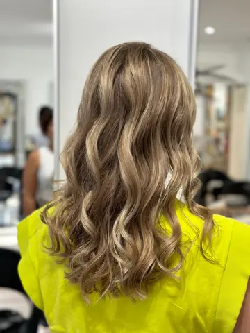 Balayage réalisation salon