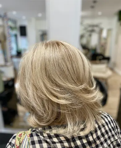 Coupe femme réalisation salon